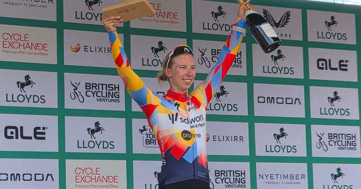 Record viewers for Lloyds Tour of Britain Women in Powys