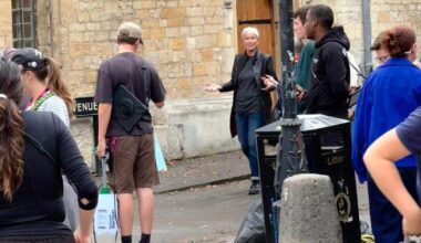 UK acting legend, 67, spotted filming new TV series in Oxford