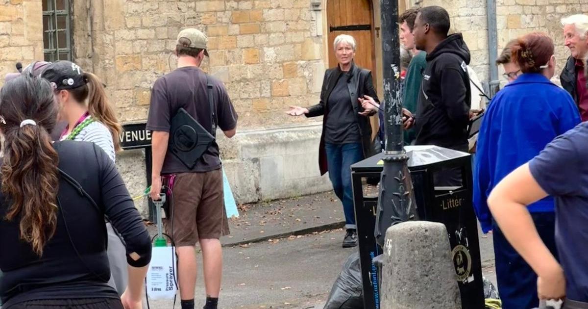 UK acting legend, 67, spotted filming new TV series in Oxford