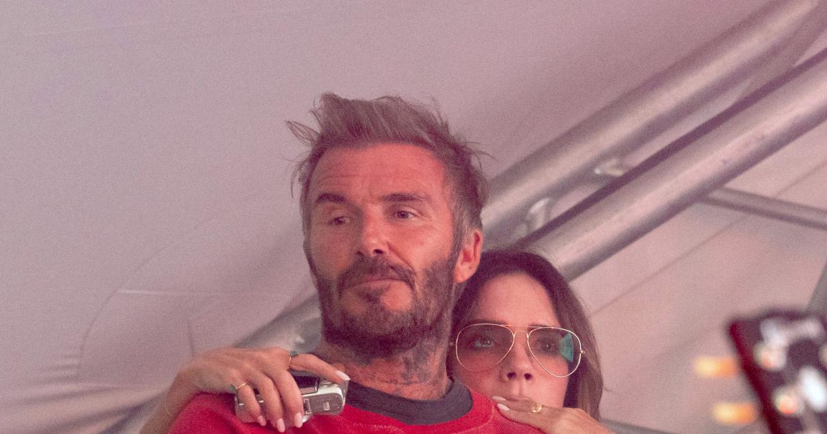 Leeds Festival crowd watch David Beckham's son Cruz