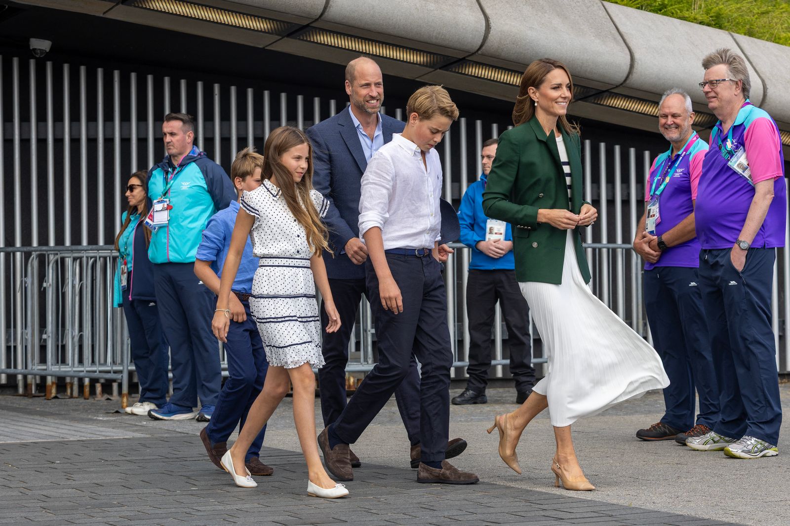 Image may contain Prince William Duke of Cambridge Prince George of Cambridge People Person Adult and Clothing
