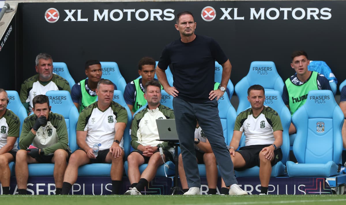 Coventry hopes of shock Arsenal win hit as Lampard reveals team news - London Evening Standard
