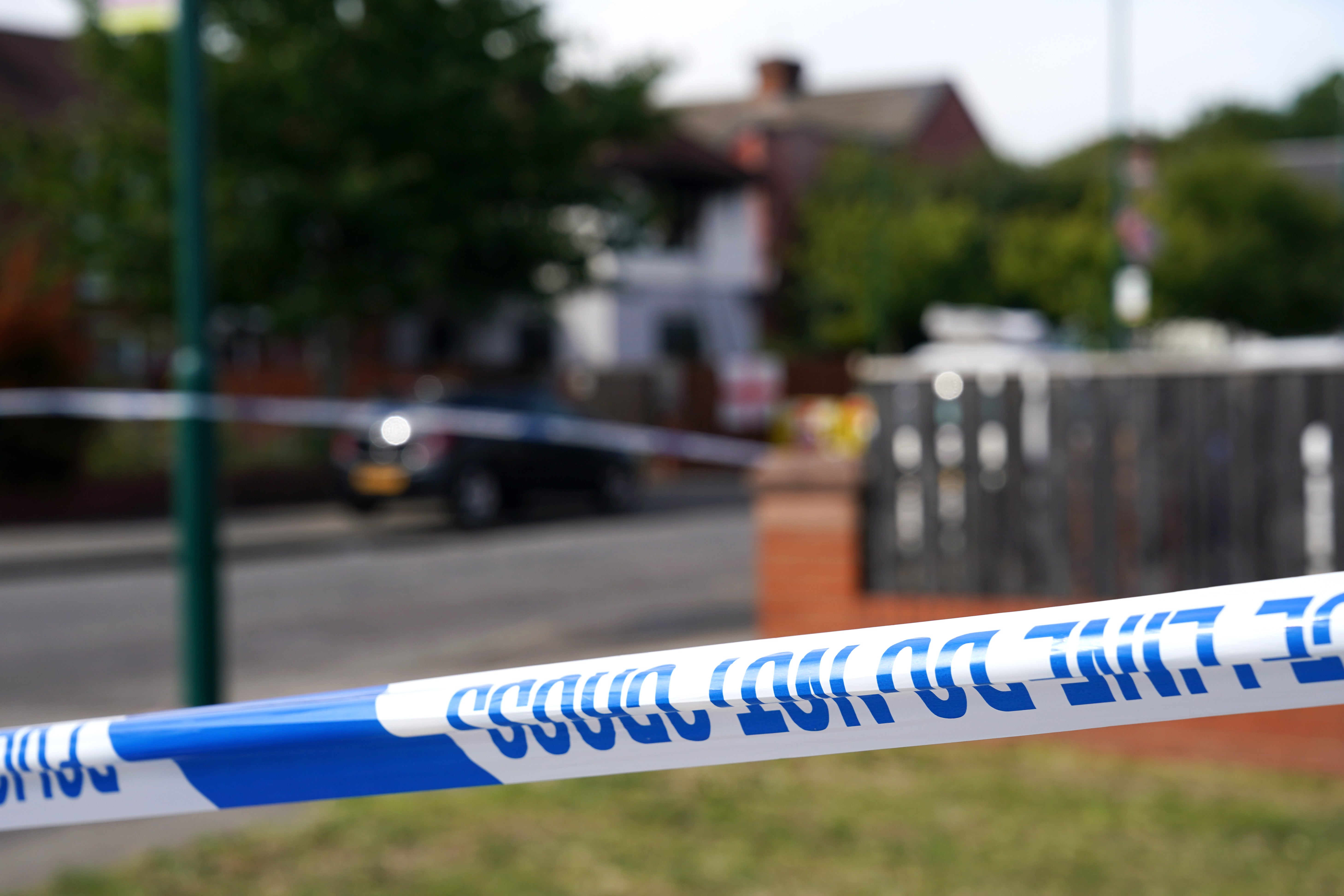 A manhunt is underway after a man was stabbed in Middlesbrough on Thursday
