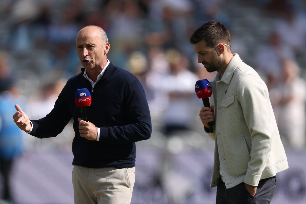 ‘That’s a joke’: Nasser Hussain critical of umpires over England vs Pakistan decision