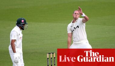 Surrey v Nottinghamshire, Derbyshire v Durham and more: county cricket – live | County Championship