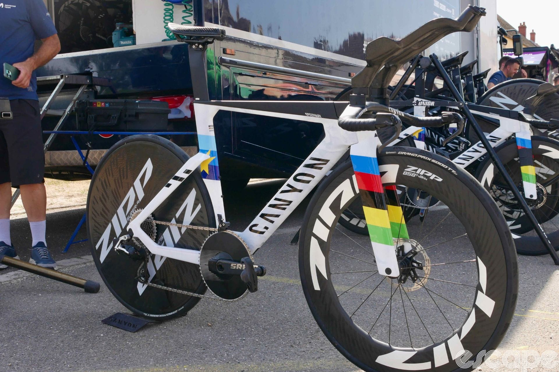 Pro bike: Marlen Reusser's custom Canyon Speedmax CFR TT