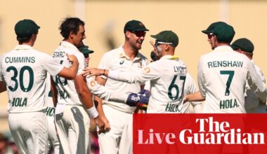 Australia v Bangladesh: second men’s Test, day one – live | Australia cricket team