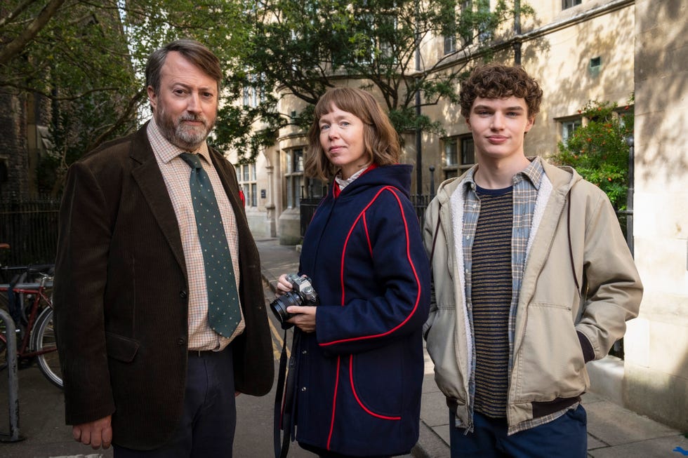 David Mitchell, Anna Maxwell Martin, Dylan Hughes, Ludwig season 2 anna maxwell martin, ludwig season 2