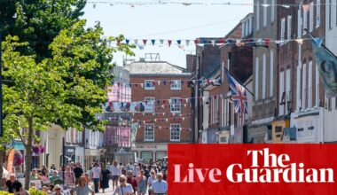 Retail sales fall despite hot weather; public borrowing rise adds pressure to chancellor Healey – business live | Business