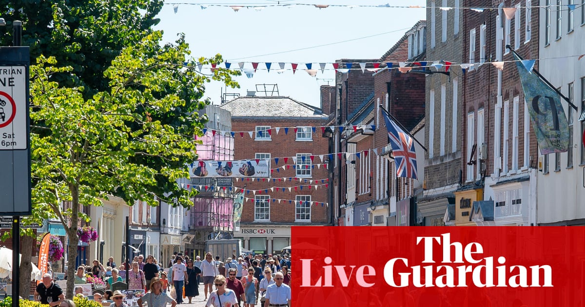 Retail sales fall despite hot weather; public borrowing rise adds pressure to chancellor Healey – business live | Business