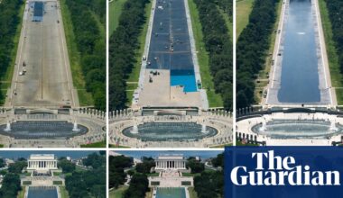 Trump’s reflecting pool saga: a timeline of failure and finger-pointing | Washington DC