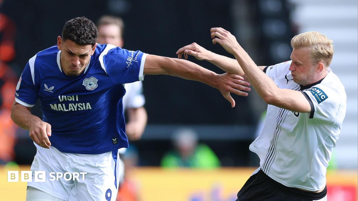 Derby County 2-2 Cardiff City: Rams fight back twice to earn draw in thriller with Bluebirds