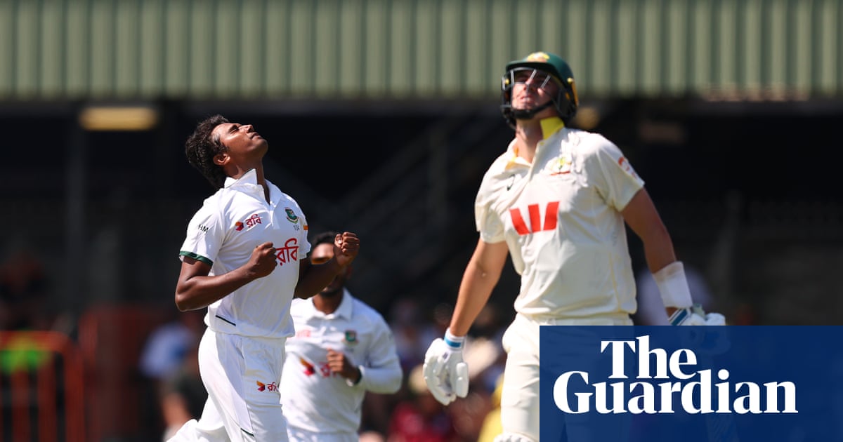 Steve Smith plays lone hand as Australia humbled by Bangladesh’s Mahmud | Australia cricket team