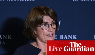 Australia news live: Bullock warns more hikes possible after RBA holds cash rate at 4.35%; Greens accuse Carroll of ‘crumbling to big business’ over work from home bill | Australian politics