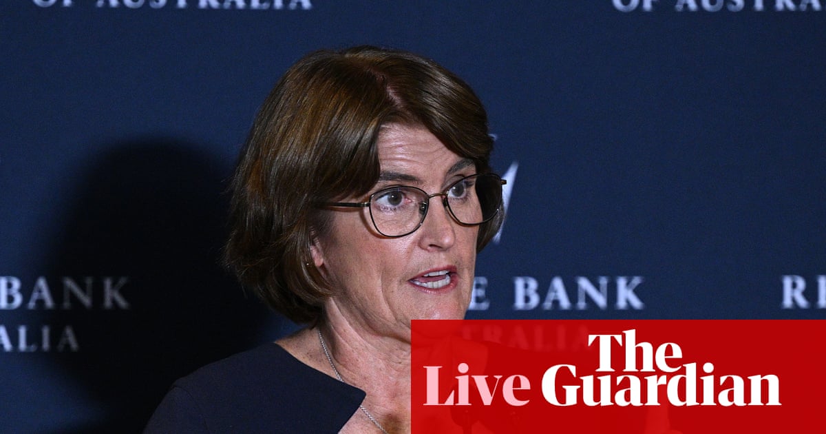 Australia news live: Bullock warns more hikes possible after RBA holds cash rate at 4.35%; Greens accuse Carroll of ‘crumbling to big business’ over work from home bill | Australian politics