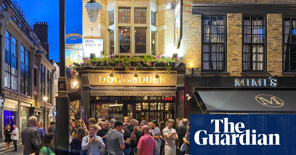 Council wants pubs in London’s Soho and West End to limit standing | Hospitality industry