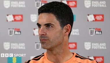 Arsenal press conference: 'Certain players probably have to move' - Mikel Arteta