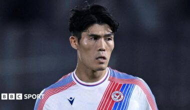 Takehiro Tomiyasu of Crystal Palace in action during pre-season friendly match between Crystal Palace v AlUla