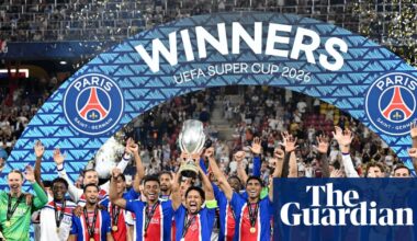 Doué seals Super Cup glory for PSG after Madjo makes history for Aston Villa | Uefa Super Cup