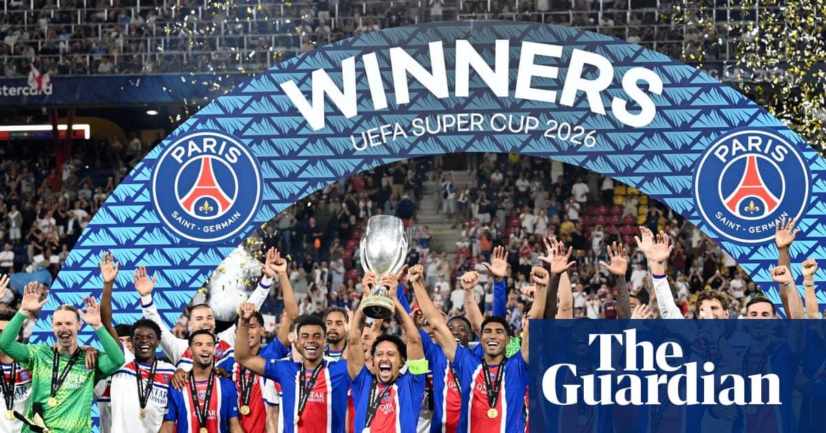 Doué seals Super Cup glory for PSG after Madjo makes history for Aston Villa | Uefa Super Cup