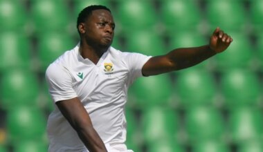 Aus vs SA - Kagiso Rabada ruled out of Australia ODIs, races against time to be fit for Tests