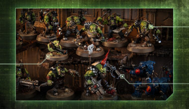 Mix and match your Ork bits in the new Boyz kit