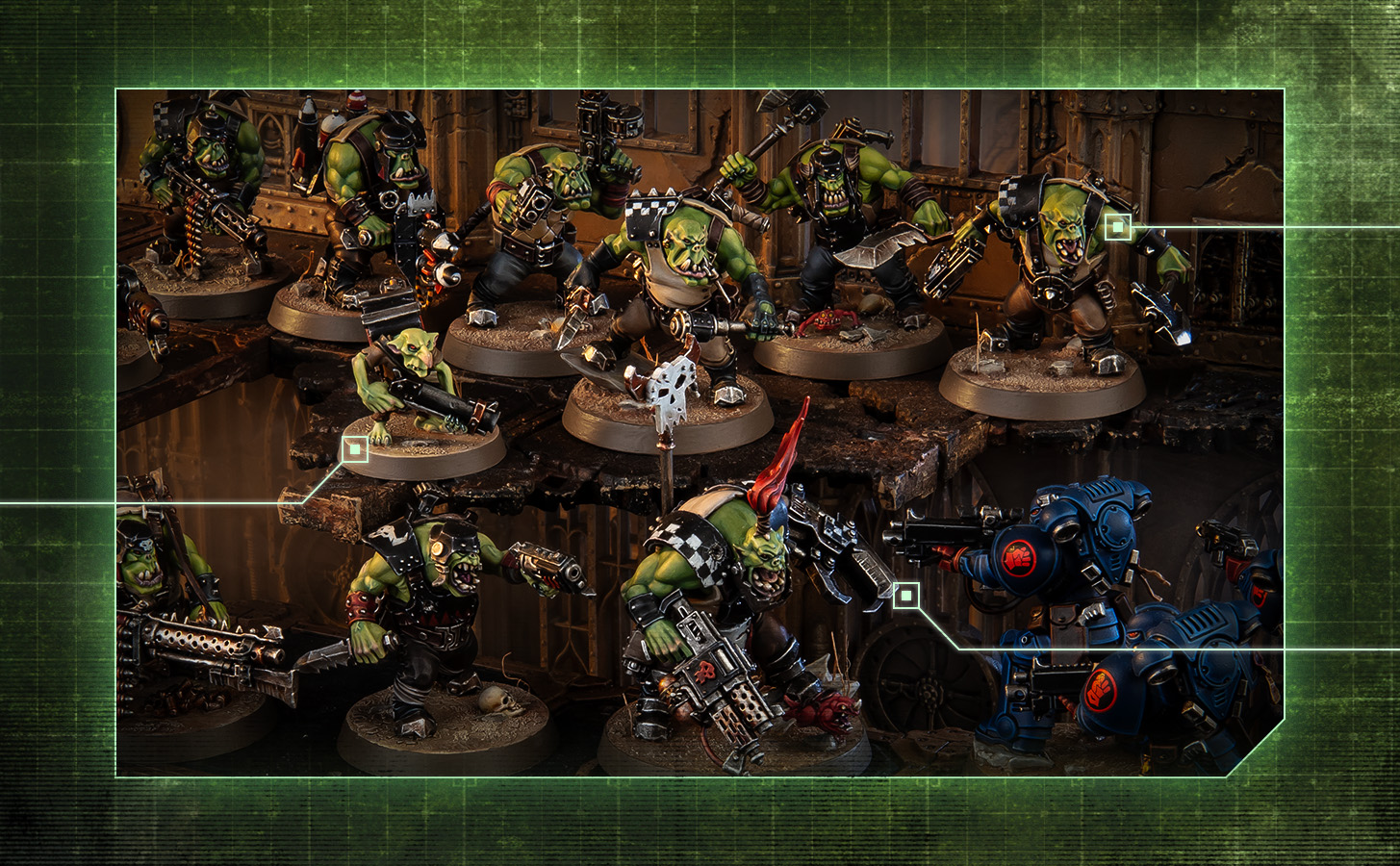 Mix and match your Ork bits in the new Boyz kit
