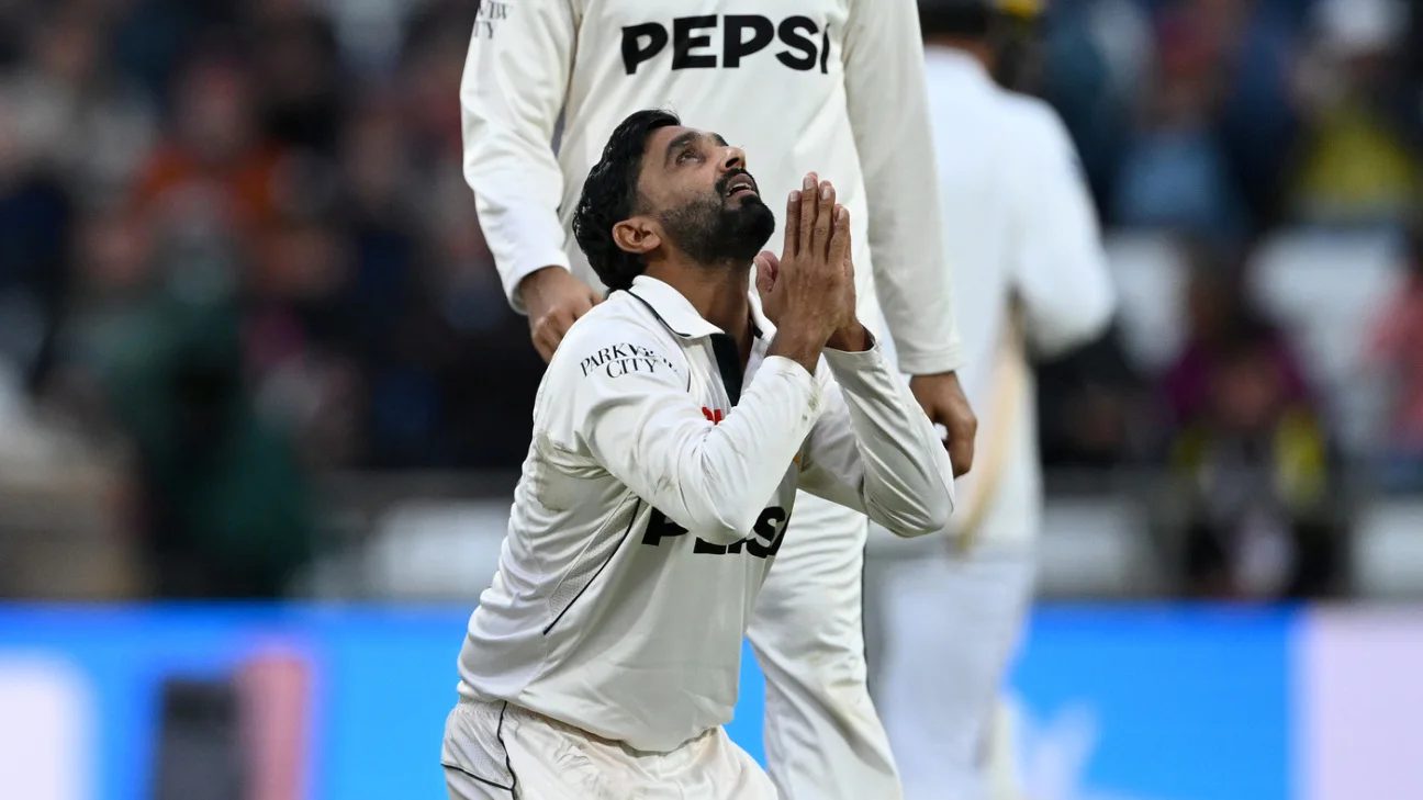 England vs Pakistan 1st Test - Usman rues Pakistan bowling lapses despite five-wicket haul