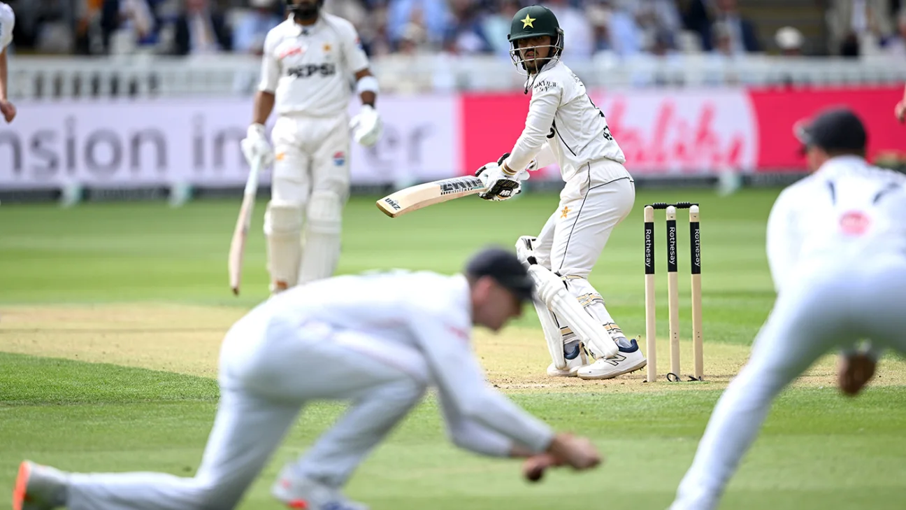 Eng vs Pak - Azan Awais heeds Pakistan's call, to the detriment of his innings