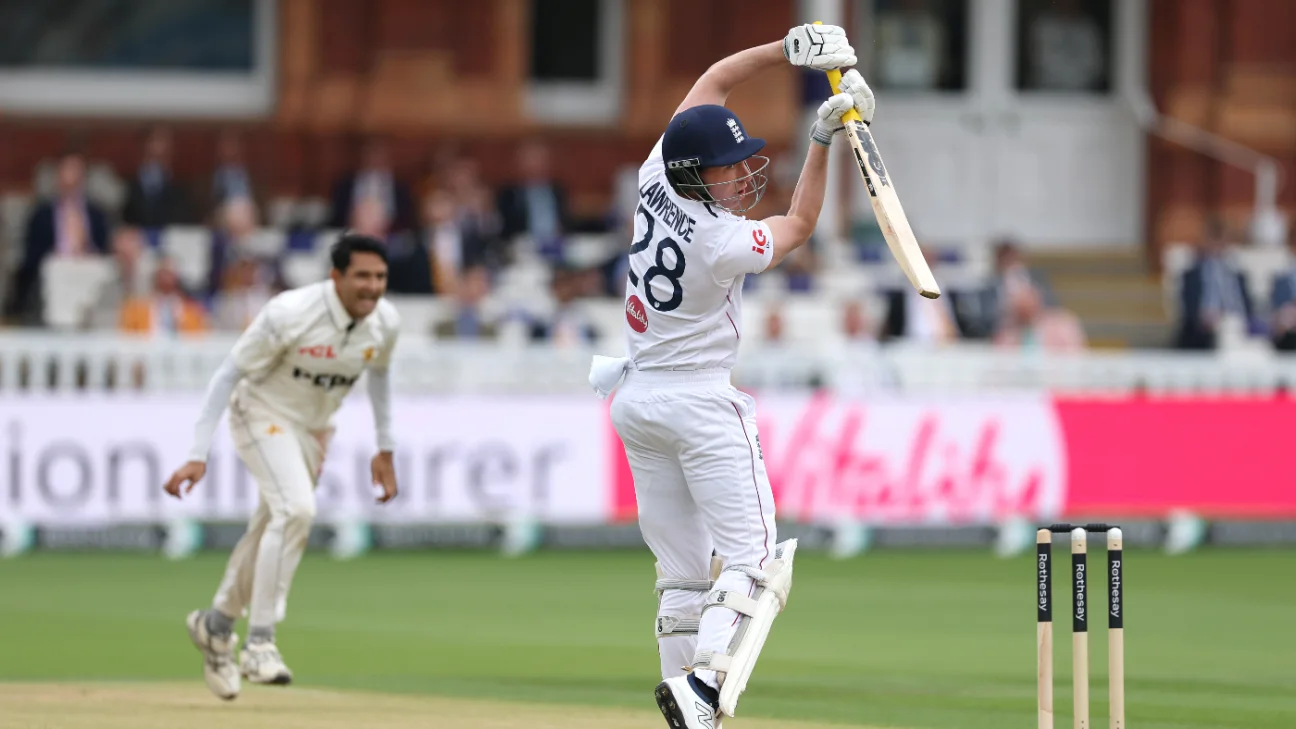 Eng vs Pak, 2nd Test - Lawrence refuses to die wondering to keep his recall on track