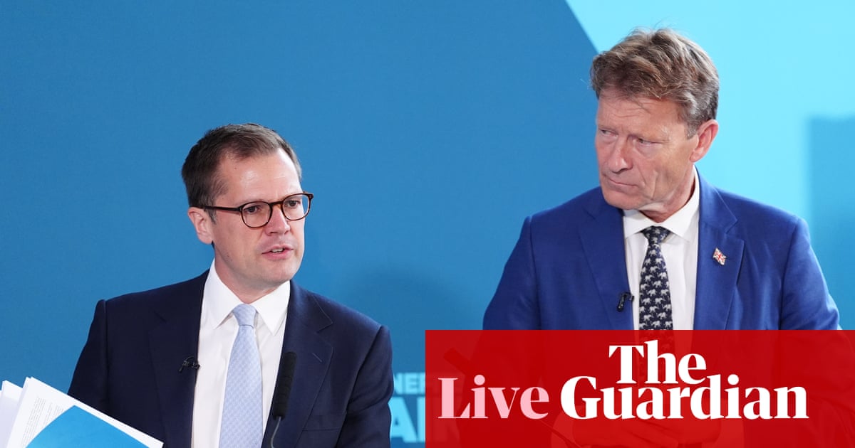 Jenrick says Reform would make long-term benefits claimants clean up high streets – as it happened | Politics