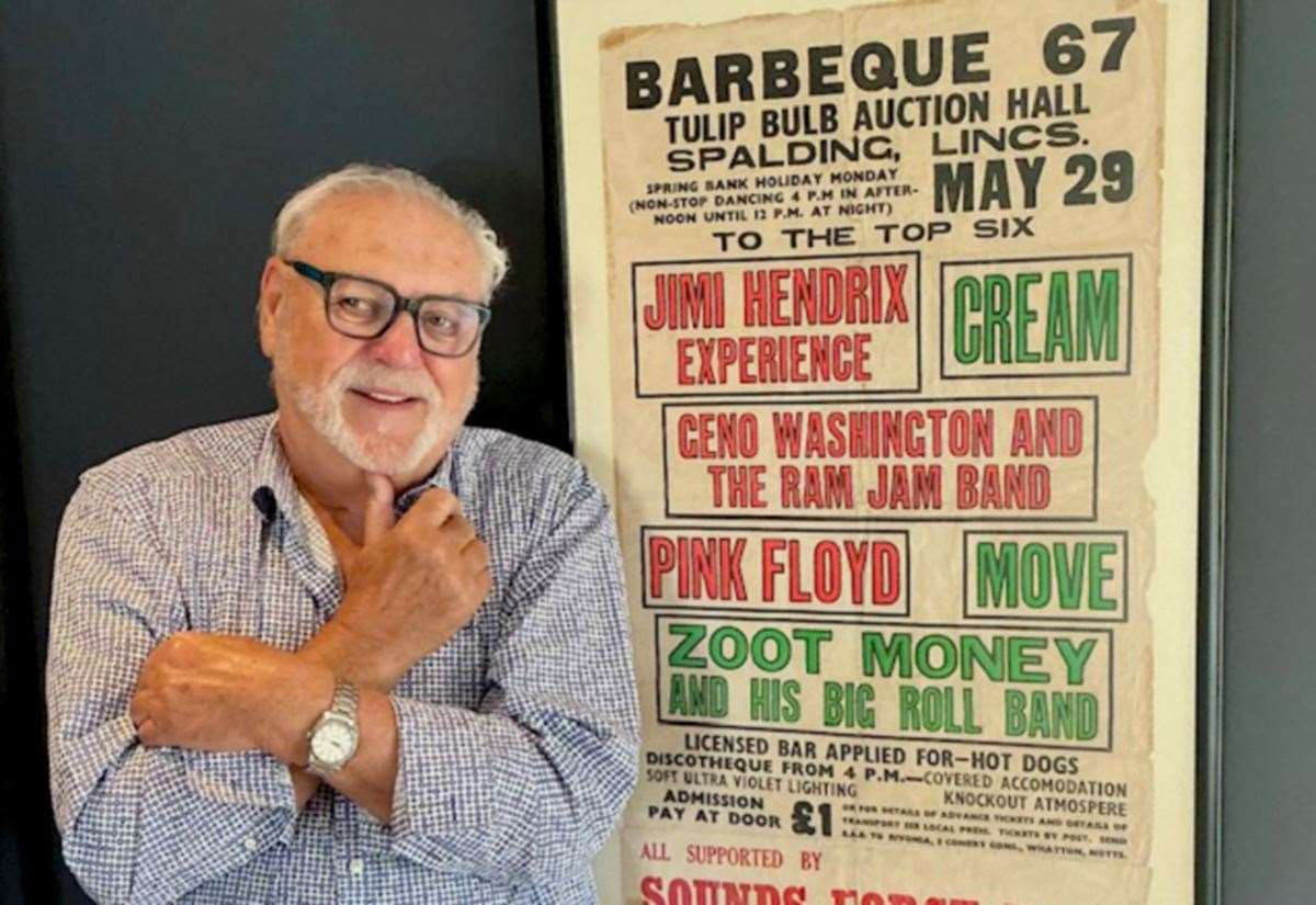 Spalding band Sounds Force 5 who played BBQ67 with Jimi Hendrix, Pink Floyd and Cream to reunite for 60th celebrations