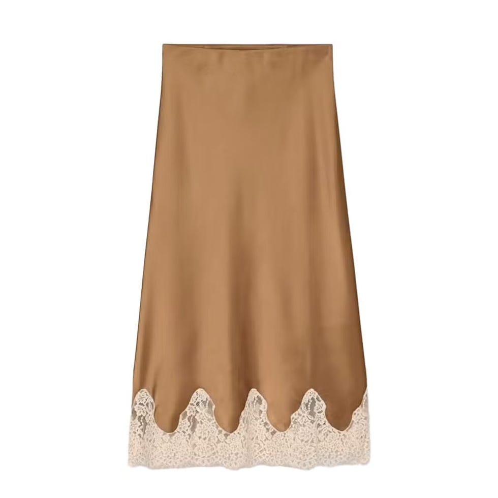 Henrietta Satin Skirt