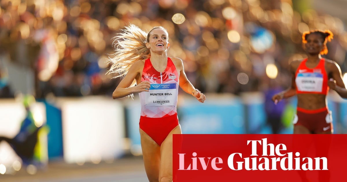 Commonwealth Games 2026: Hunter Bell wins 800m gold; athletics and boxing on day eight – as it happened | Commonwealth Games 2026