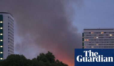 Second major fire at south London recycling centre in under three months | London