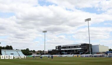 Derbyshire's County Ground.