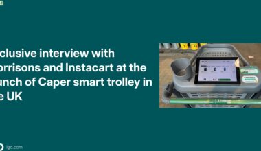 Morrisons introduce Caper smart trolley in UK grocery stores