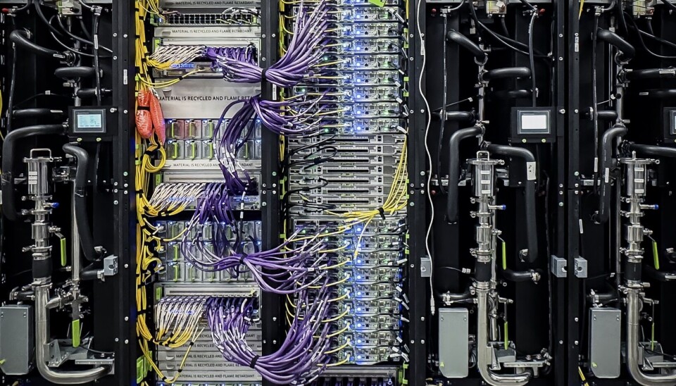 Here's a pic of the actual MTIA 400 rack shared earlier this spring.