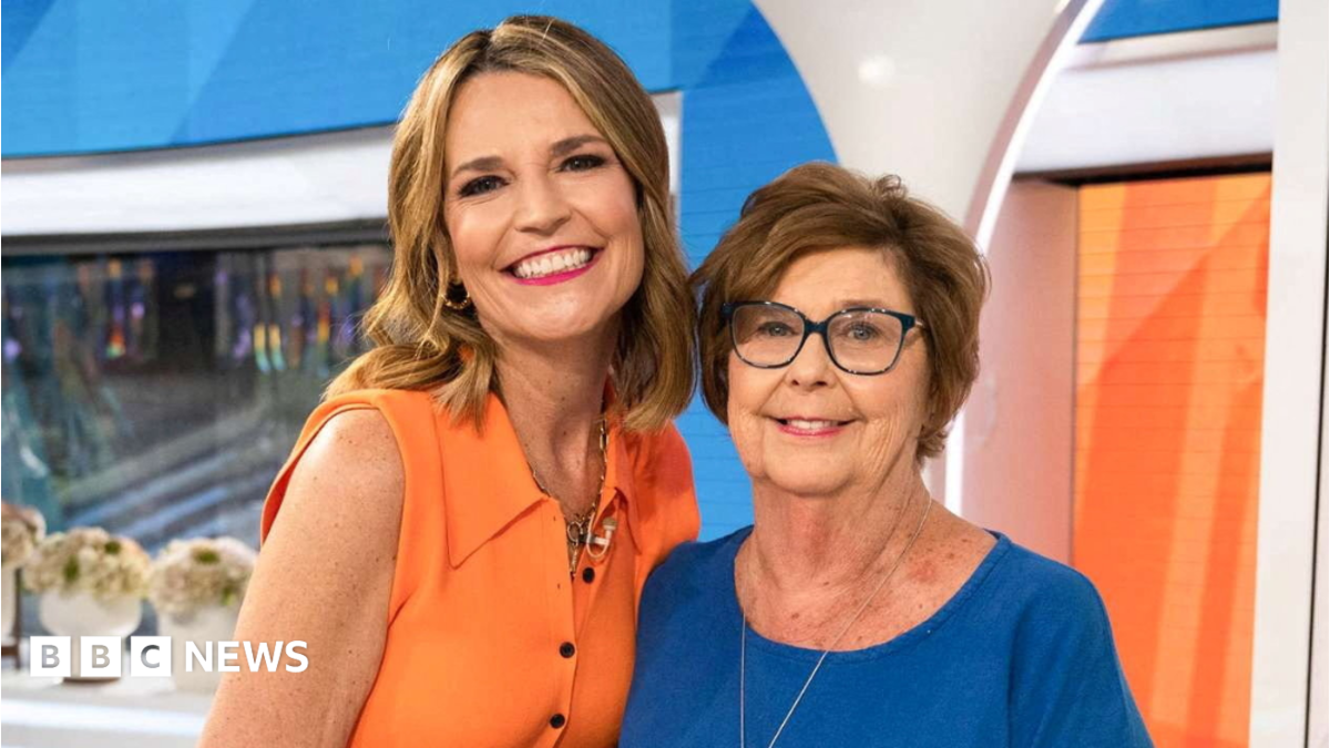 Savannah Guthrie poses alongside her mother Nancy Guthrie during a production break whilst hosting NBC's "Today Show" live from Australia at Sydney Opera House on May 4, 2015 in Sydney, Australia.