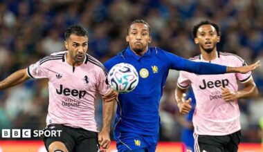 Football friendlies LIVE: K-League XI 1-3 Manchester City, Chelsea 0-1Juventus - text updates, score, stats & head-to-head
