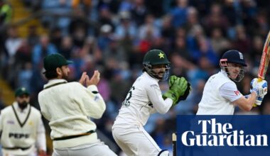 Harry Brook keeps England well on top of Pakistan in first Test despite late wickets | England v Pakistan 2026