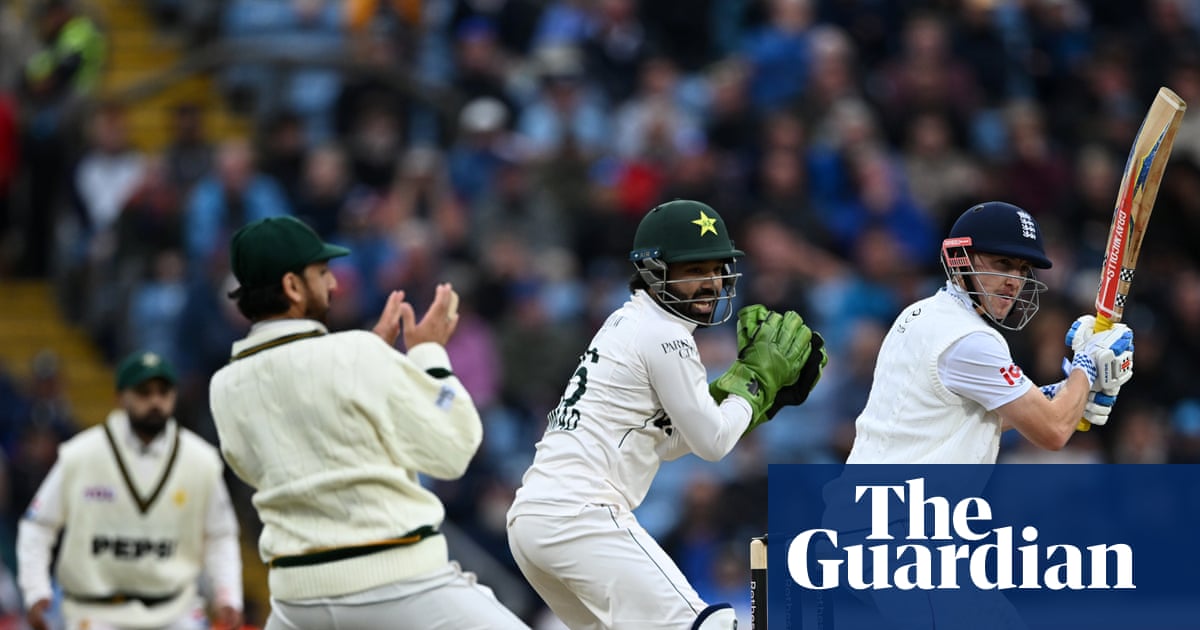 Harry Brook keeps England well on top of Pakistan in first Test despite late wickets | England v Pakistan 2026