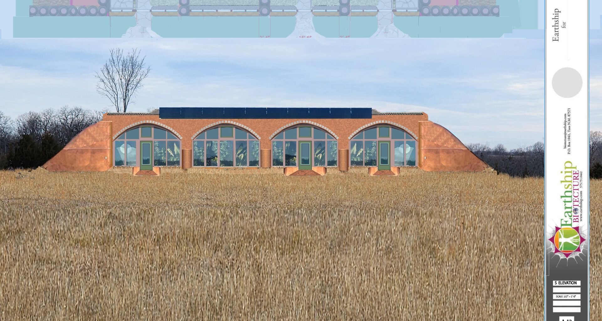 See the first tornado-and fire-resistant Earthship residence