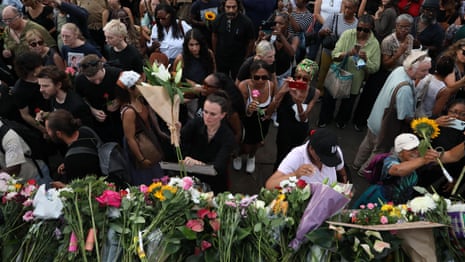 ‘There needs to be some reckoning’: thousands attend Jason Arday vigil in London – video