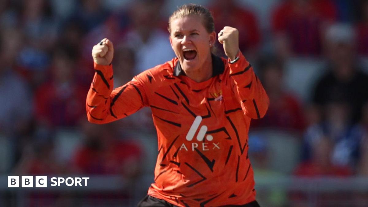 Nat Sciver-Brunt hits out for Trent Rockets against Southern Brave