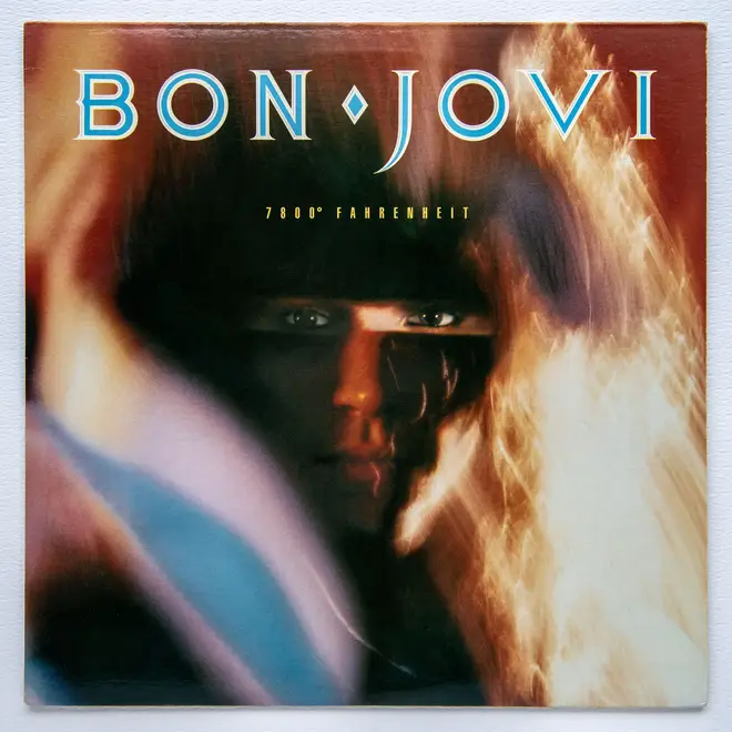 Bon Jovi - 7800° Fahrenheit album cover