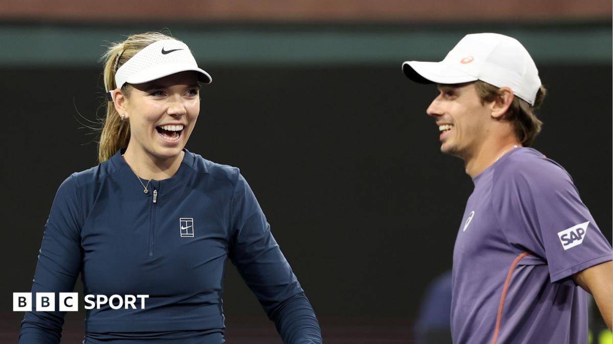 Katie Boulter and Alex de Minaur