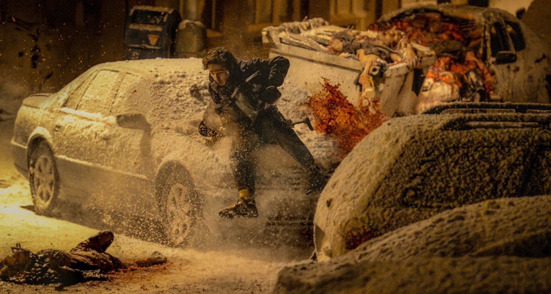 Austin Abrams as Bryan in Resident Evil