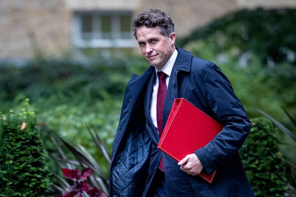 Sir Gavin Williamson on way to cabinet meeting Sir Gavin Williamson on way to cabinet meeting