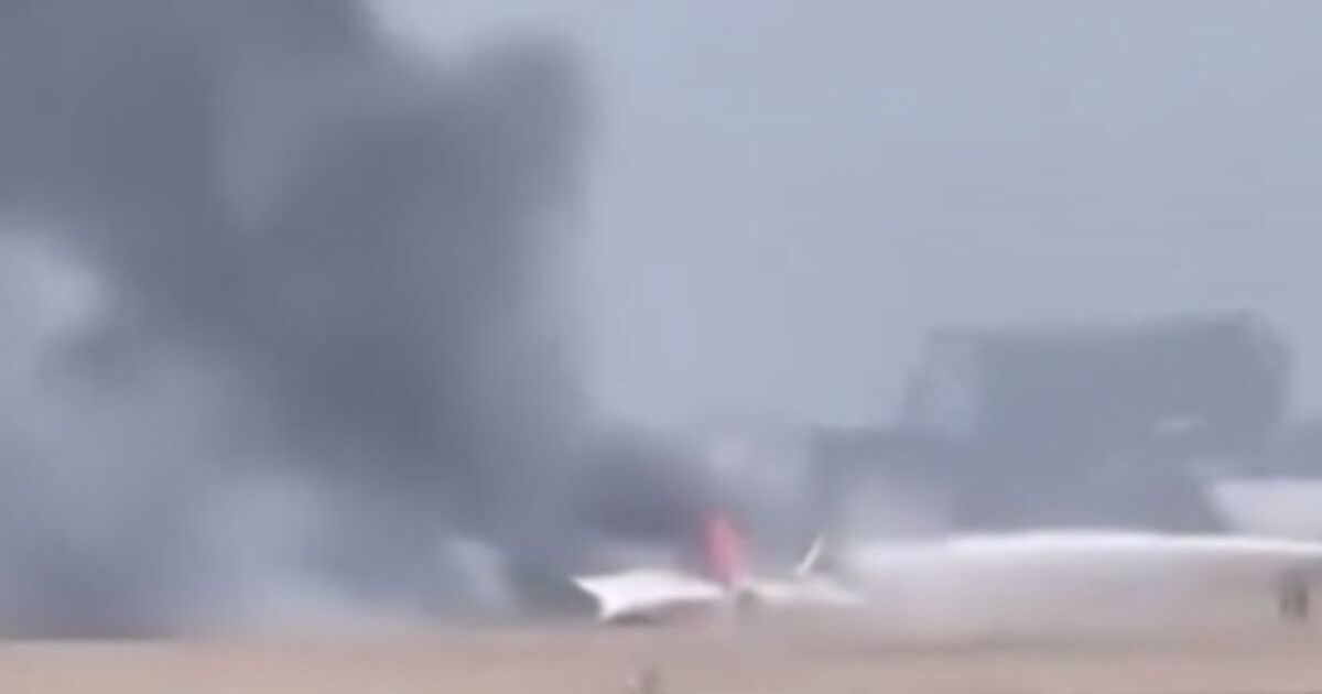 Miramar plane crash LIVE: Horror video as F-35 down at San Diego Marine Corps Air Station - Daily Express